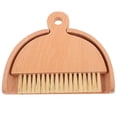 thumbnail image 1 of Mini Broom And Dustpan Set for Kitchen Use White Wood Material Safe Lightwear Resistance Practical 7 inch, 1 of 8