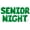 Green, variant on Letter Balloons - SENIOR NIGHT 16" Inch Alphabet Letters Foil Mylar Balloon Senior Night Party Banner (Gold)