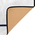 thumbnail image 4 of Abstract Line Art Design Soft Polyester Area Rug 60''x39'', Non Slip, Memory Foam, Water Absorbent, 4 of 7