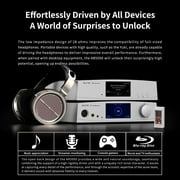 Aune AR5000 Full-Size Open-Back Headphones with MLD Driver, Dynamic Driver, Detachable Cable, Over-Ear HiFi Hi-Res Audiophile Headphones for HiFi System, Home Audio, DAP