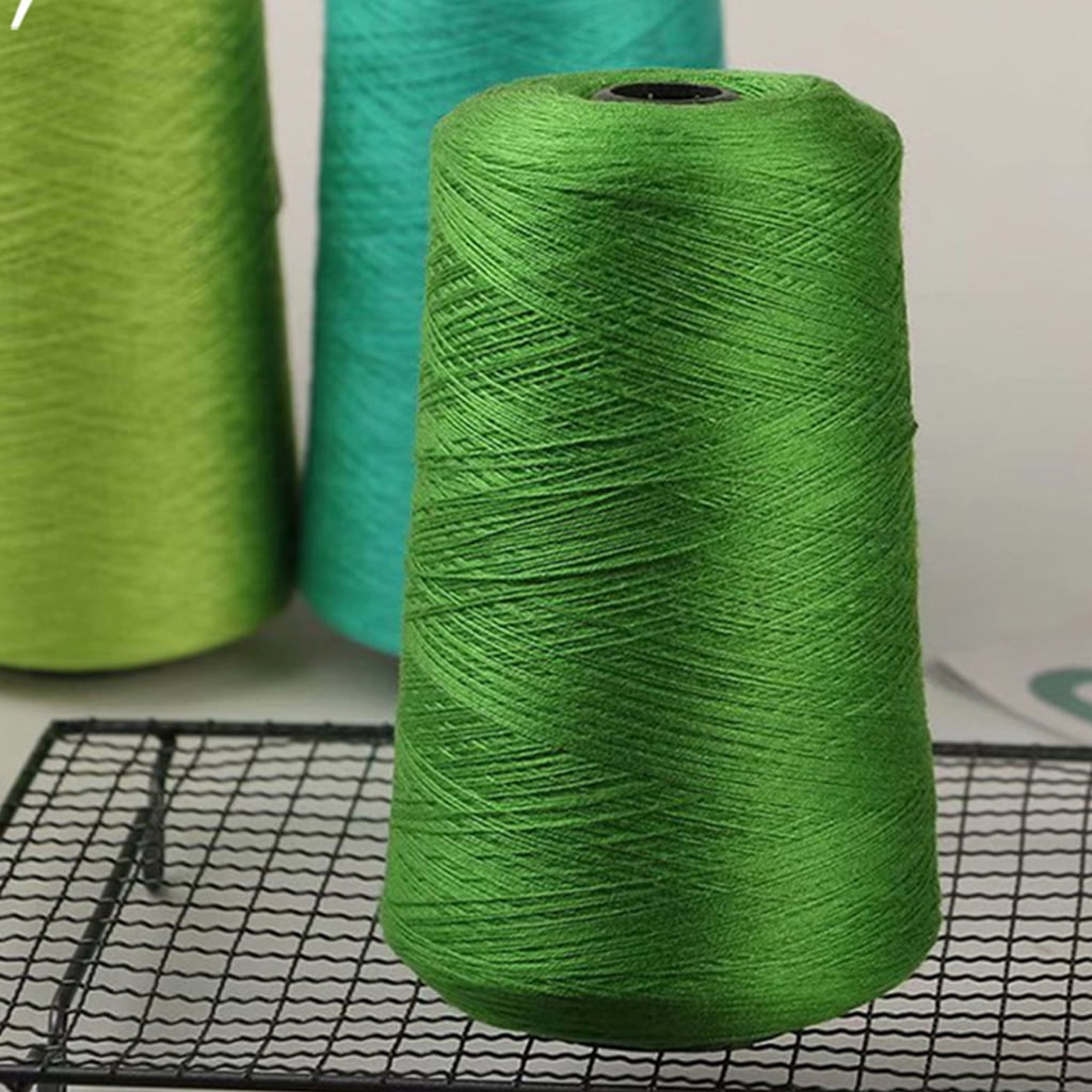 Aellinatey 1 Roll 500g Natural Silk Knitting Yarn Summer Crochet Line for DIY Handwoven for Tank Top Cape Embroidey Thread