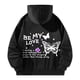thumbnail image 4 of Sudadera con capucha de manga larga para mujer, suéter con estampado gráfico, sudadera con capucha para vacaciones, mujer, hombre, salir, viajar por , negro, S, 4 of 6