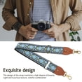 thumbnail image 4 of Camera Strap, Woven Thickened Polyester Neck Shoulder Strap with Press Lock for DSLR Camera Outdoor Photography, Retro Ethnic Style, 4 of 7