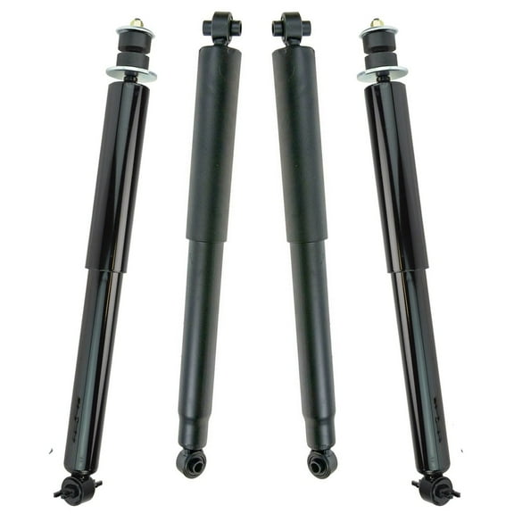 TRQ New Shock Absorber Kit Front & Rear Set of 4 for 99-04 Jeep Grand Cherokee SBA60119
