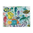 thumbnail image 1 of Trademark Fine Art 'Tropical Underwater V' Canvas Art by Farida Zaman, 1 of 3