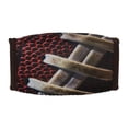 thumbnail image 1 of Funda para correa de barbilla de fútbol, funda para correa de barbilla, accesorio deportivo, almohadilla de mandíbula de repuesto universal, cojín Negro, 1 of 8