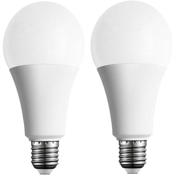 CERPXFF-2 Pack Three Way Light Bulbs 50 100 150w, Daylight 5000K,Three Way A19, E26 Bulb,Perfect for Study Room Read