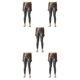 thumbnail image 3 of Minnieouse Leggings de cuero para mujer, pantalones pitillo de Yoga, ajustados, ajustados, Push Up, parte inferior, medias deportivas para fiesta Type2 NO2, 3 of 6