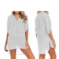 thumbnail image 6 of Women Chiffon Beach Cover Up Shirt Bikini Beachwear Bathing Suit Beach Dress, 6 of 6
