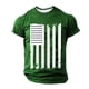 thumbnail image 3 of Tops para hombre, blusas y camisas de manga corta con cuello redondo para hombre, jersey informal con cuello redondo estampado para hombre, pantalones cortos deportivos para fitness, blusa de poliéste, 3 of 4