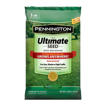 Pennington Seed Ultimate Seed Grass Mixture, Central, 3 lb