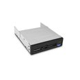 thumbnail image 2 of Vantec Multi-Memory Internal Card Reader UGT-CR935 - Card reader - 3.5" (CF I, CF II, MS, MS PRO, Microdrive, MMC, SD, MS Duo, xD, MS PRO Duo, microSD, SDHC, microSDHC, SDXC, microSDXC) - USB 3.0, 2 of 2