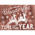 thumbnail image 2 of Marshall, Laura 14x11 Black Ornate Wood Framed with Double Matting Museum Art Print Titled - Rustic Holiday I, 2 of 4