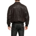 thumbnail image 7 of Landing Leathers Mens Air Force A-2 Leather Flight Bomber Jacket (Regular & Tall), 7 of 7