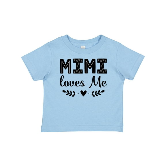 Inktastic Mimi Loves Me Baby Clothes Girl Girls Baby T-Shirt