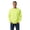 Safety-Green, variant on Gildan Unisex High Visibility Safety Sweatshirt, 50/50 Cotton/Polyester Hi Vis Reflective Sweater (Safety-Green, L)