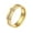 Gold, variant on Men's Stainless Steel 6MM ClassicHigh Polished Round Cubic Zirconia Wedding Band Ring Silver Size 6