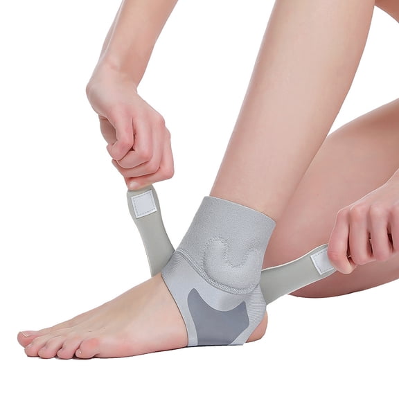 2 Pack Ankle Brace Compression Support for Sports Running Basketball Volleyball Breathable