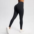thumbnail image 4 of Lenpel Leggings for Women Seamless High Waisted Butt Lifting Full Length Workout Yoga Pants Athletic Gym Leggings, 4 of 7