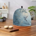 thumbnail image 4 of HELLHERO Blue Hummingbird & Foliage Teapot Dust Cover Keep Warm Keep Warm for Kitchen, 4 of 8