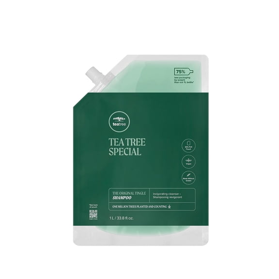 Tea Tree Special Shampoo, Deep Cleans, Refreshes Scalp, Especially Oily Hair, For All Hair Types, 33.8 fl. oz.