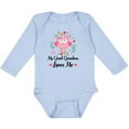 thumbnail image 3 of Inktastic My Great Grandma Loves Me Owl Girls Long Sleeve Baby Bodysuit, 3 of 5