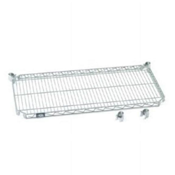 Nexel Industries S2472AC 24 x 72 in. E-Z Adjust Wire Shelf- Chrome