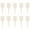 E, variant on Wovilon Mothers Day Gifts Home Decor Wooden Sign Creative Gardening Plant Label Can Write Insert Ground 10Pcs