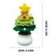 thumbnail image 3 of Adorno navideño de ganchillo para maceta | Decoración de escritorio de algodón y plástico | Pequeño regalo navideño para casa, coche y oficina, 3 of 5