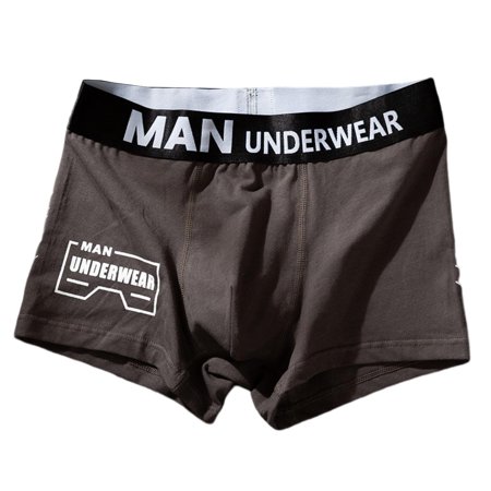 

Juhai Men Panties Anti-septic Stretchy Trendy Casual Boxers Underpants