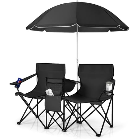 double portable picnic chairs folding product