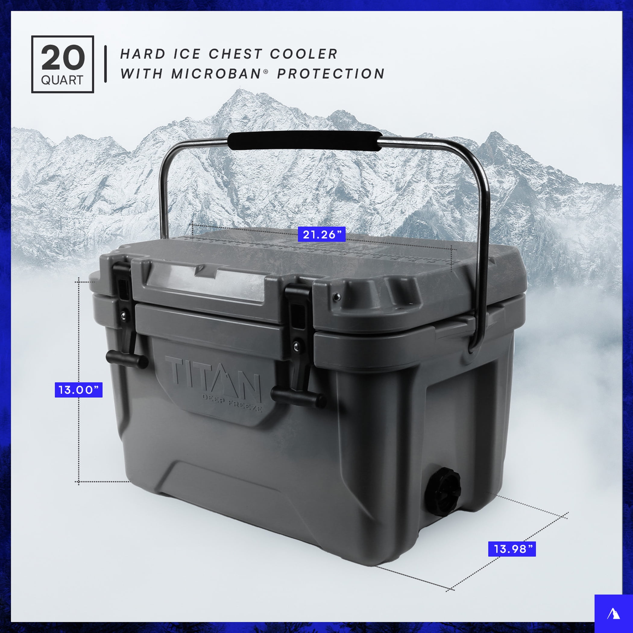 titan 20qt cooler