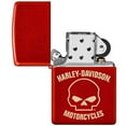 thumbnail image 4 of Zippo 48603 Harley-Davidson Laser Skull Genuine Windproof Lighter, 4 of 5