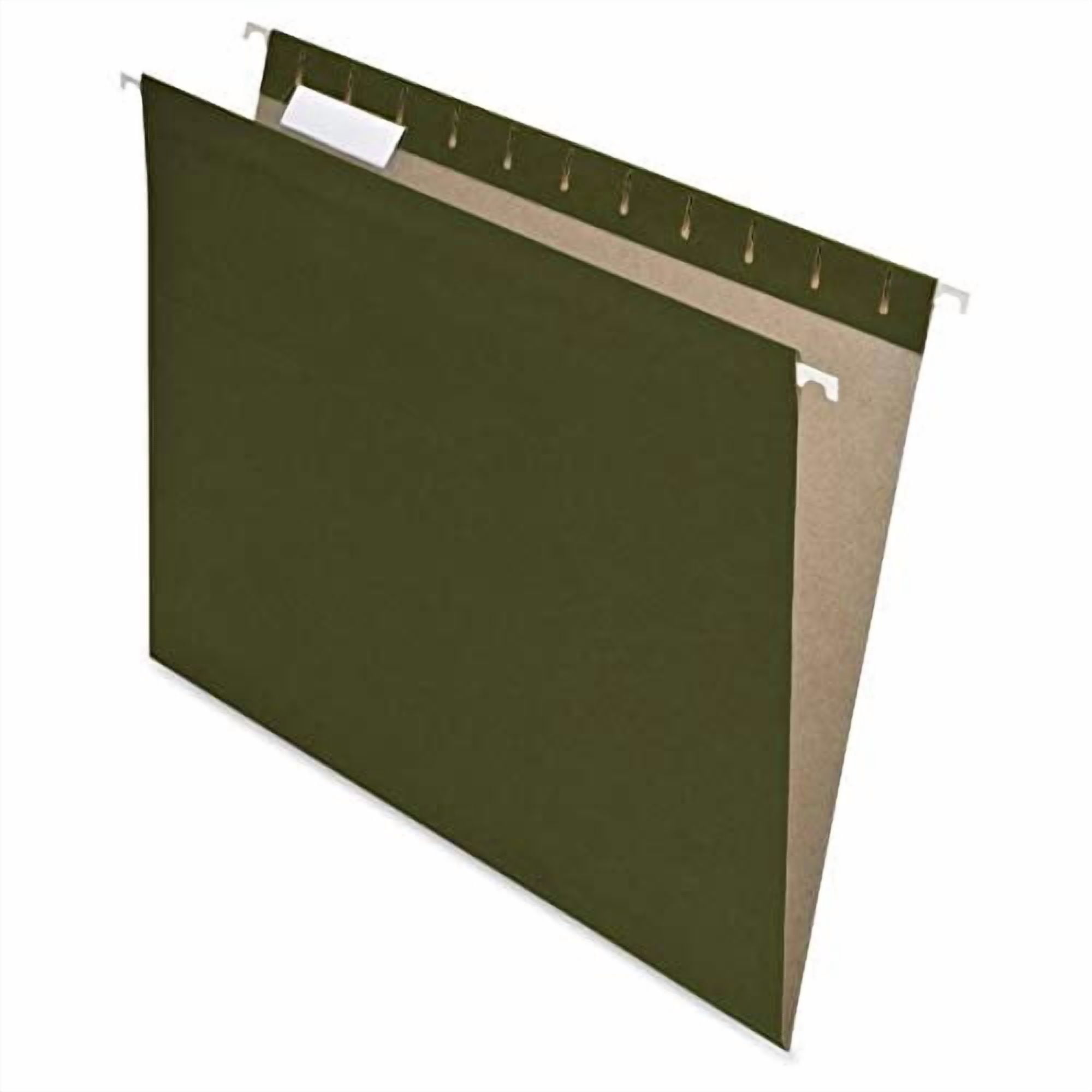 Pendaflex® Earthwise® Hanging File Folders, Letter Size, 100% Recycled, Green, Pack Of 25