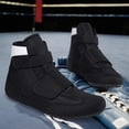 thumbnail image 5 of CPNG Boys and Girls Sneakers High Top Boxing Shoes Competition Training Shoes Arts Exercises Wrestling Shoes, 5 of 8
