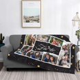 thumbnail image 3 of Customizable Blanket for Sister Customized Blankets with Photos Text Personalized Picture Collages Throw Blankets Gift for Men Valentines Day Decor Souvenirs Birthday, 3 of 6