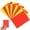 As Shown, variant on Monyance red cards 10pcs Red/Yellow Referee Cards for Football Games with Red Purse(4.33X3.15X0.08Inches)