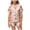 Beige, variant on Toddler Halloween Pajamas Kids Pumpkin Ghost Print Satin Pajama Set Short Sleeve Button Down Sleepwear with Shorts Set Little Girl Clothes 3T-13T