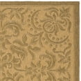 thumbnail image 2 of SAFAVIEH Courtyard Annie Floral Indoor/Outdoor Area Rug, Natural/Gold, 5'3" x 7'7", 2 of 4