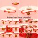 thumbnail image 1 of Cuerda roja pequeños obsequios mitación Jade cuerda roja pulsera de cuerda roja pequeños obsequios, diseño único, uso versátil, material duradero, 1 of 2