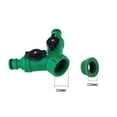 thumbnail image 4 of Adaptador de tubo divisor de manguera en forma de Y de 2 vías Conector de riego Irfora Adaptador de tubería, 4 of 5