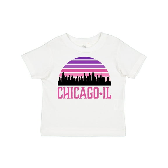 Inktastic Chicago Gifts Souvenirs for Kids Girls Toddler T-Shirt