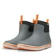 thumbnail image 1 of Deck Boots LaCrosse 6 Alpha de goma impermeable para hombre gris/naranja, 1 of 6