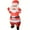 White Circle, variant on 1pc Christmas Inflatable Clothing New Cute Santa Claus Inflatable Clothing Holiday Costume