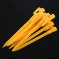 thumbnail image 5 of 30Pcs Camping Tools Plastic Tent Pegs Nails Sand Ground Stakes Outdoor Camping Tent Awning Yellow Tent Accessories, 5 of 8