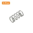 thumbnail image 3 of Uxcell 5Pcs Wire Diameter 0.024", OD 0.2", Free Length 0.39" 304 Stainless Steel Coil Mechanical Compressed Spring, 3 of 7
