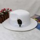 thumbnail image 4 of Bowknot Straw Hat for Male Female Fashion Bonnet Hat Handwoven Panama Hat with Belt Beach Vacation Picnics Sun Hat, 4 of 4