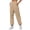 Khaki, variant on Sngxgn Soft Pants for Women Comfy Casual Lounge Yoga Pants(Khaki,S)