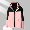thumbnail image 3 of Mens Jacket Mens Ski Jacket 4Xl 3 In 1 Warm Fleece Lined Windproof Snow Hooded Coats with Zipper Pockets Winter Outdoor Hiking Zip up Stand Collar Outerwear Thermal Drawstring Coat, 3 of 5