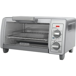 BLACK+DECKER 4-Slice Toaster Oven Stainless Steel TO1313SBD (16.4 x 11.3 x  9.4 Inches)